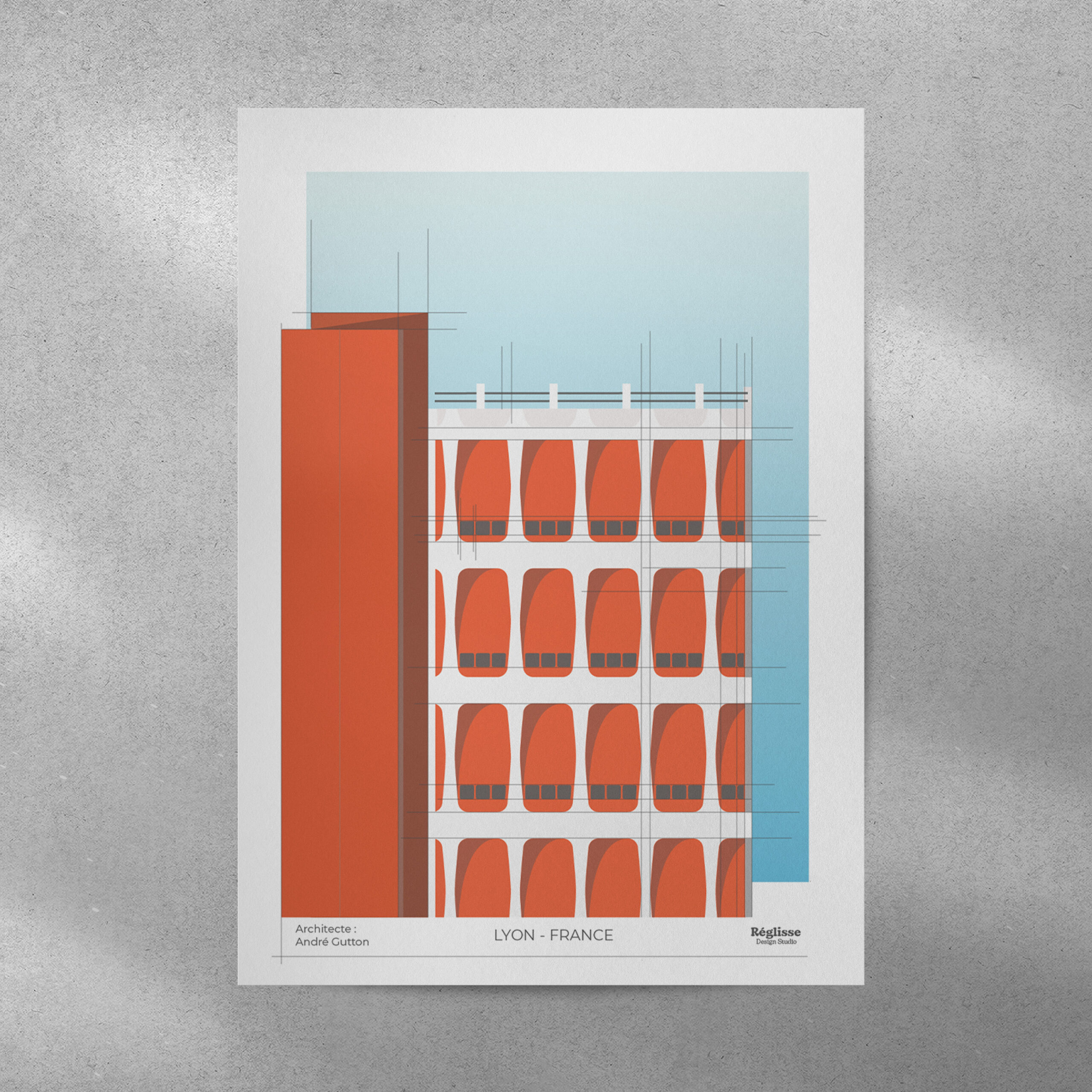 BRUTALISME LYONNAIS.